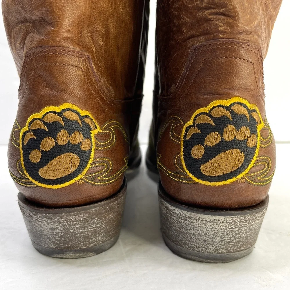 GAMEDAY BOOTS Baylor University Bears NEW Embroidered Cowboy Boots Size 10.5